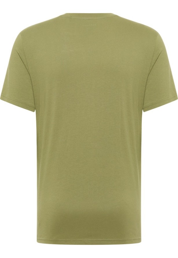 Męski T-Shirt Mustang Style Austin Loden Green 1015829 6353