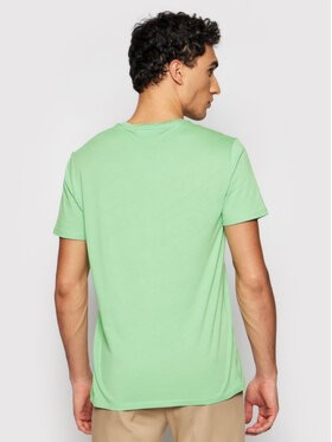 Lacoste T-Shirt TH6709 Zielony Regular Fit