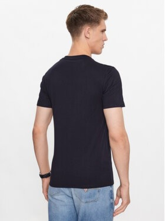 Guess T-Shirt M2YI37 I3Z14 Granatowy Slim Fit