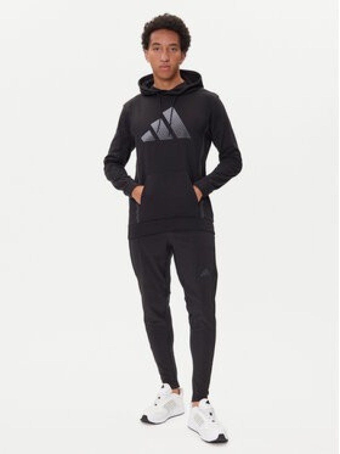 adidas Bluza Game & Go Training Big Logo JM3050 Czarny Regular Fit