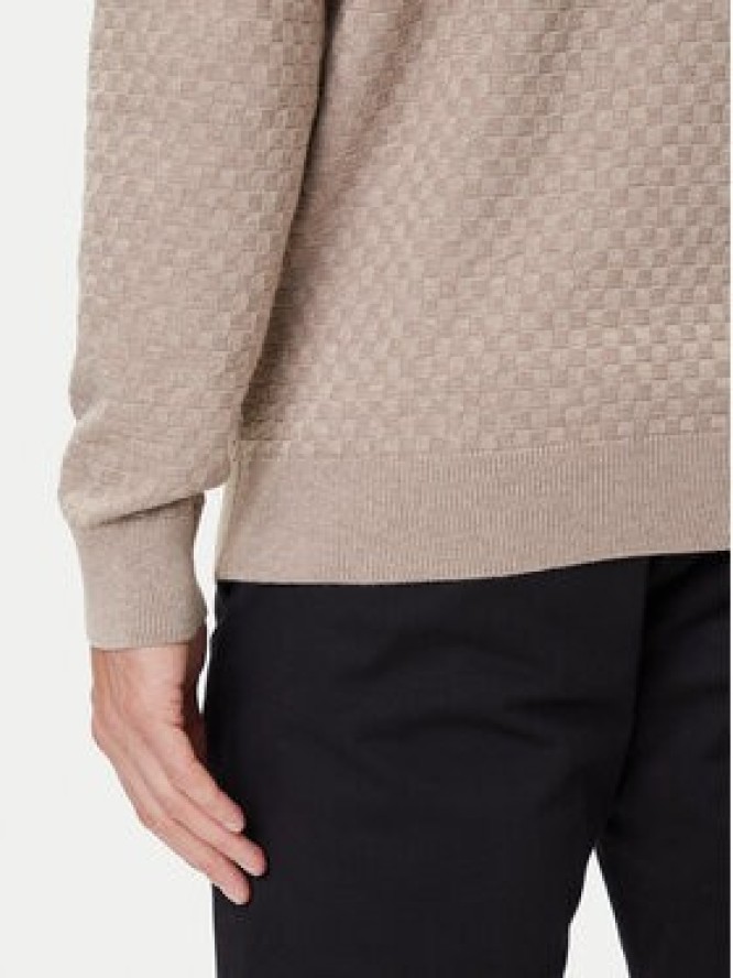 Gant Sweter 8030261 Beżowy Regular Fit