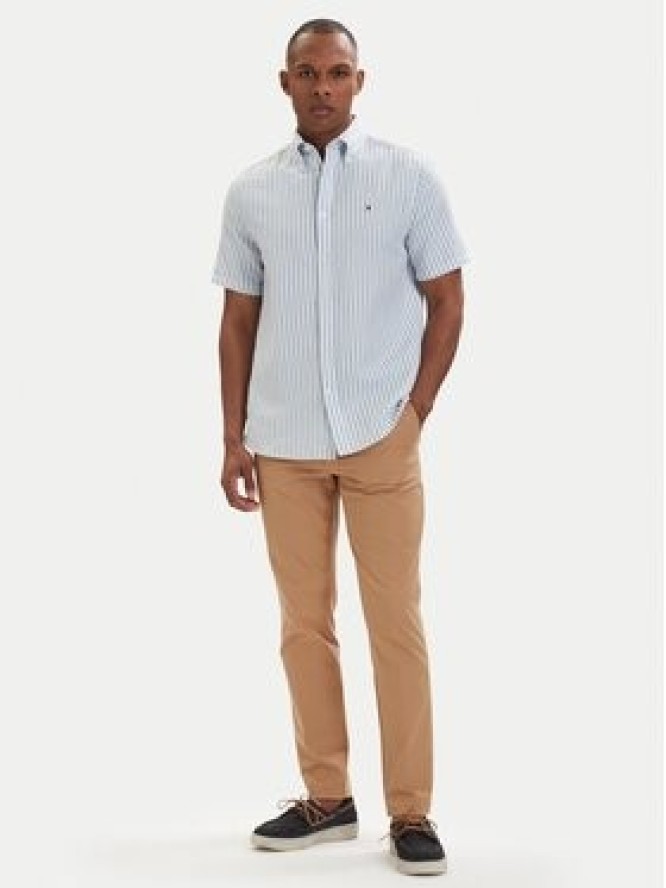 Tommy Hilfiger Koszula MW0MW42449 Niebieski jasny Regular Fit