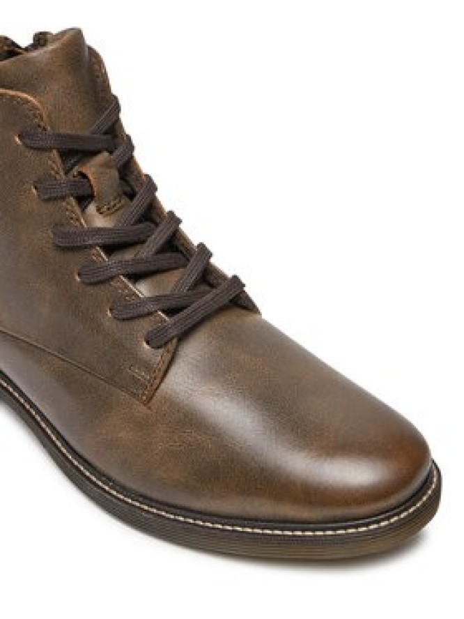 Bugatti Kozaki BUGATTI-3117823L1000 6100 DARK BROWN Brązowy