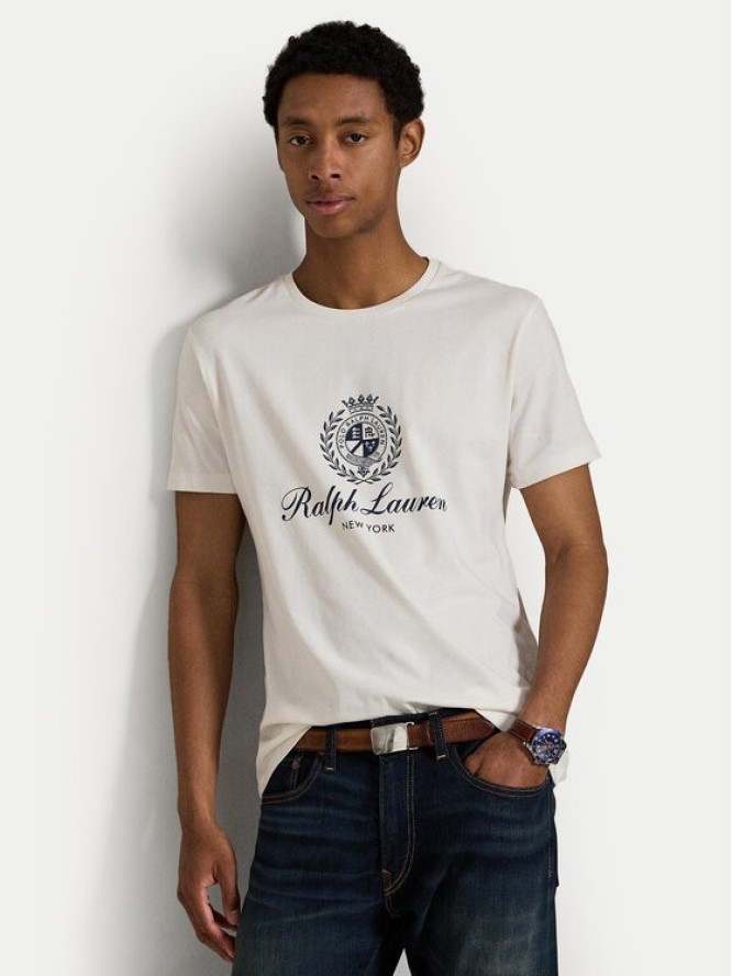 Polo Ralph Lauren T-Shirt 710978032001 Biały Regular Fit