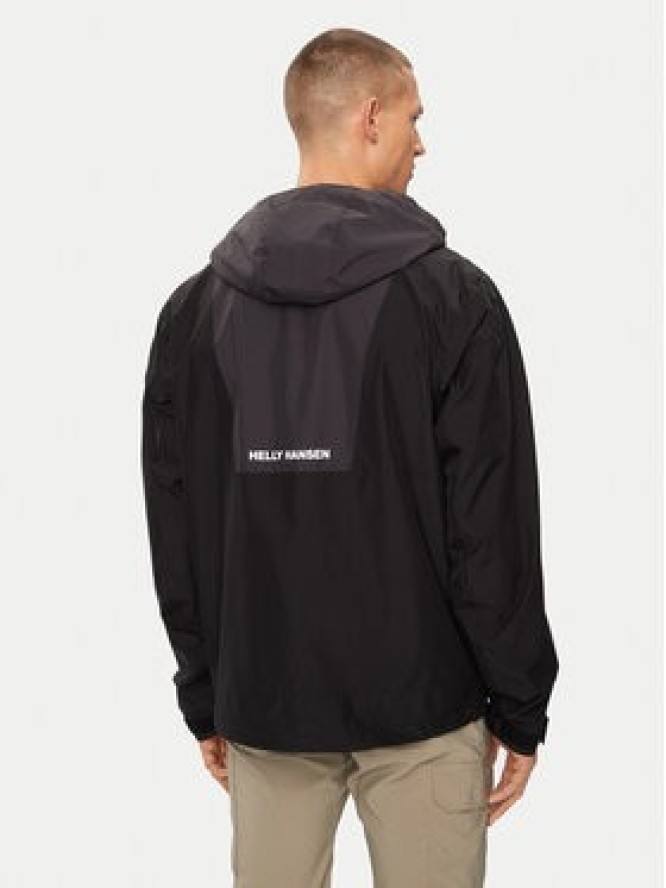 Helly Hansen Kurtka przeciwdeszczowa Rig Rain Jacket 54096 Czarny Regular Fit