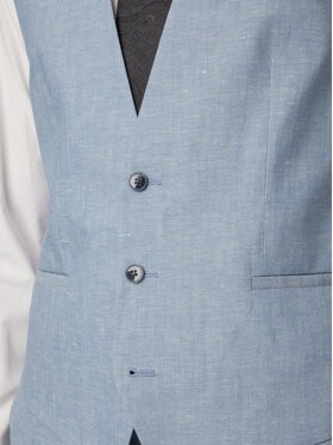 HUGO Garnitur Henry 50559672 Niebieski Slim Fit