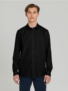Koszula slim fit - czarny
