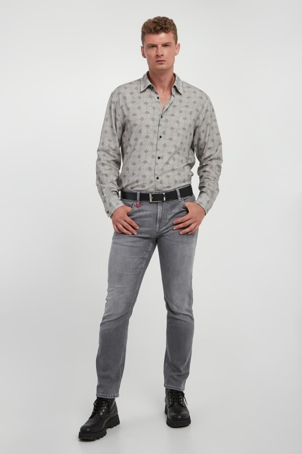 Koszula męska ze wzorem Hansen-W JOOP! JEANS