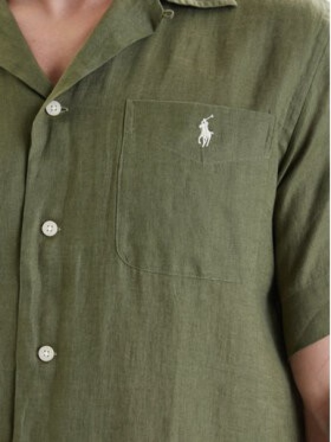 Polo Ralph Lauren Koszula 710966421501 Zielony Regular Fit