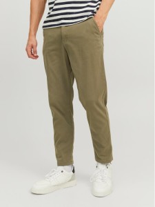 Jack & Jones Chinosy Harlow 12242188 Zielony Tapered Fit
