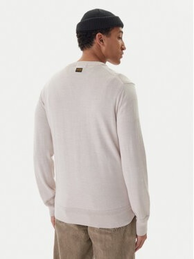 G-Star Raw Sweter Premium Core D27686-B692 Beżowy Regular Fit