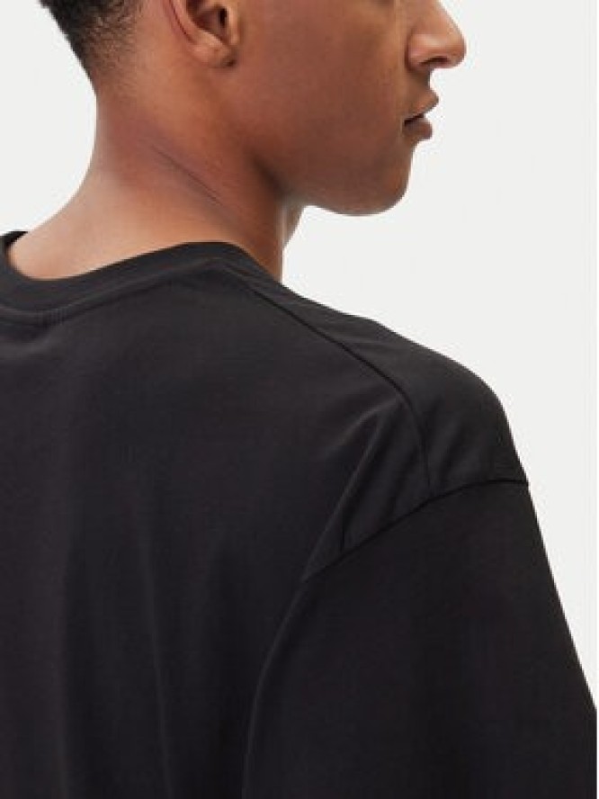 Plein Sport T-Shirt FAEC MTK8354 STE001N Czarny Loose Fit