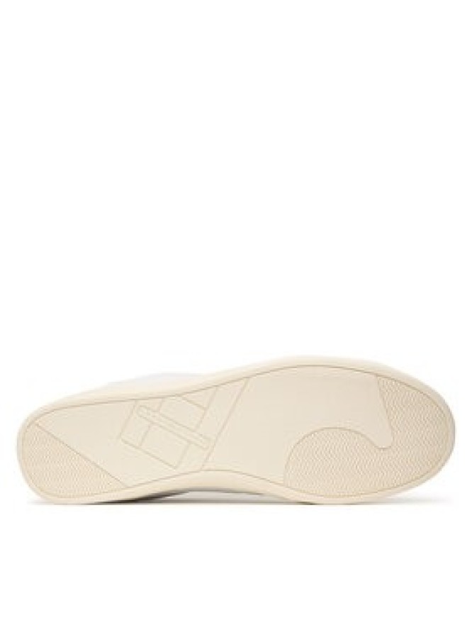 Tommy Hilfiger Sneakersy Lo Pro Cupsole Perf Leather FM0FM05944 Biały