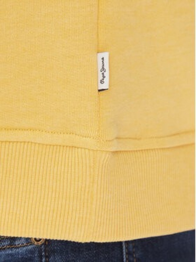 Pepe Jeans Bluza Damian PM582754 Żółty Regular Fit