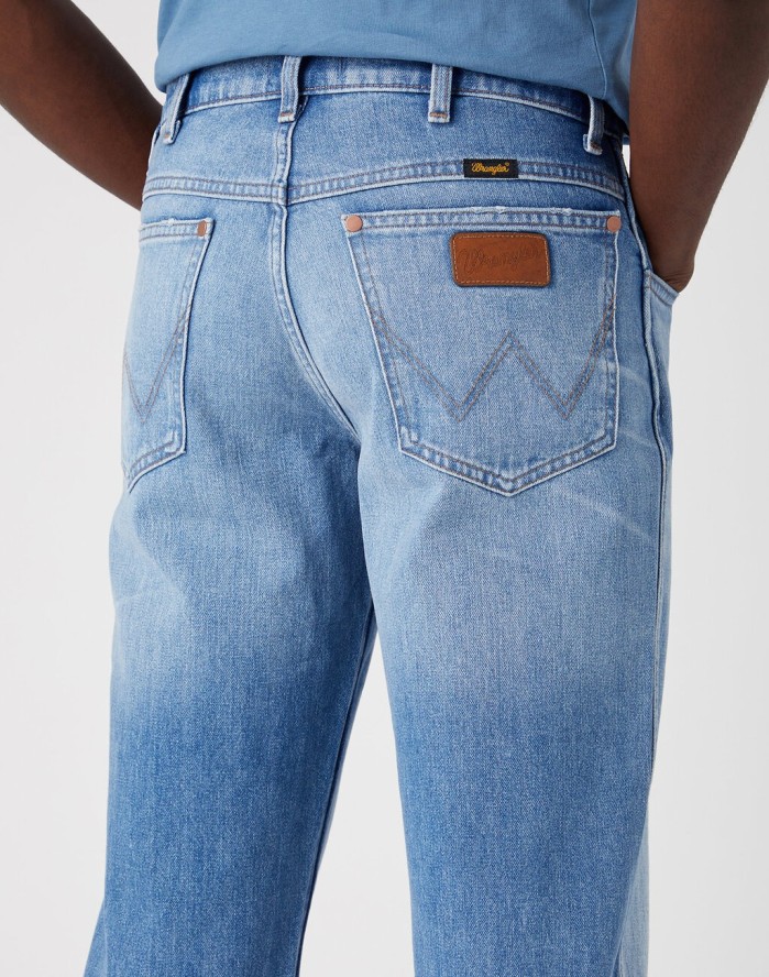 WRANGLER TEXAS MĘSKIE SPODNIE JEANSOWE WAVE LENGTH W121EI521