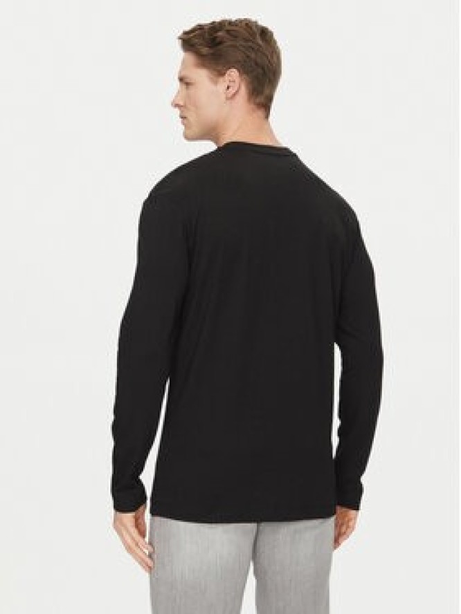 Jack Wolfskin Longsleeve Essential Longsleeve 1808821 Czarny Regular Fit