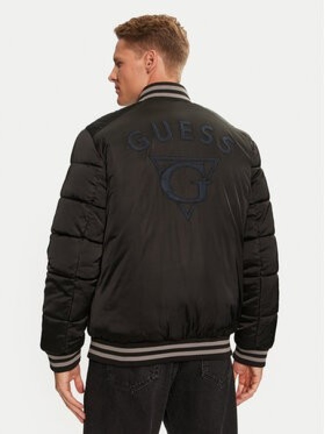 Guess Kurtka bomber M4BL31 WGJ92 Czarny Regular Fit