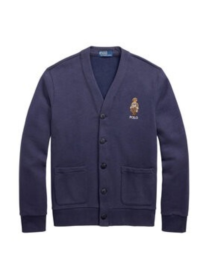 Polo Ralph Lauren Kardigan 710980316001 Granatowy Regular Fit