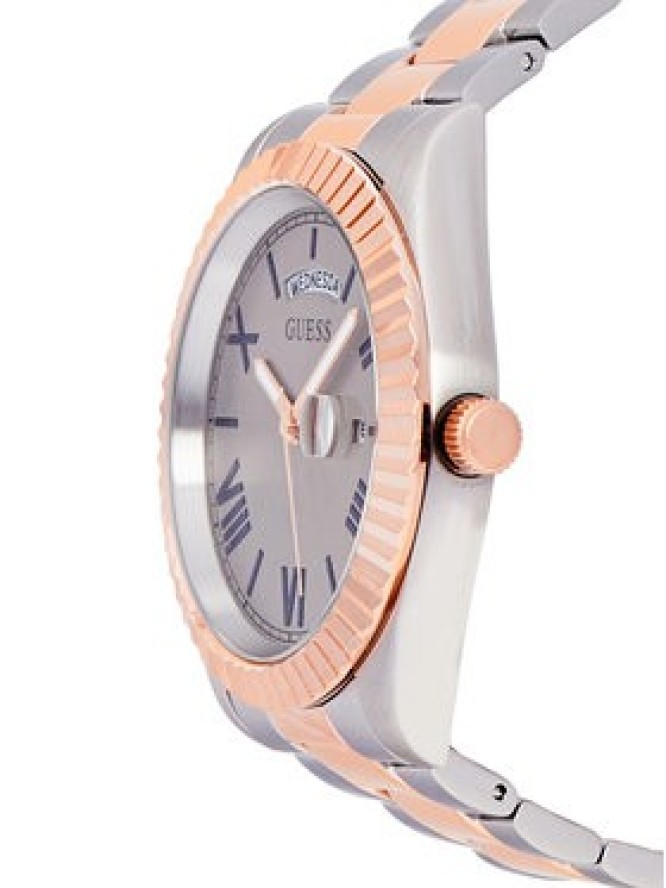Guess Zegarek Connoisseur GW0265G13 Srebrny