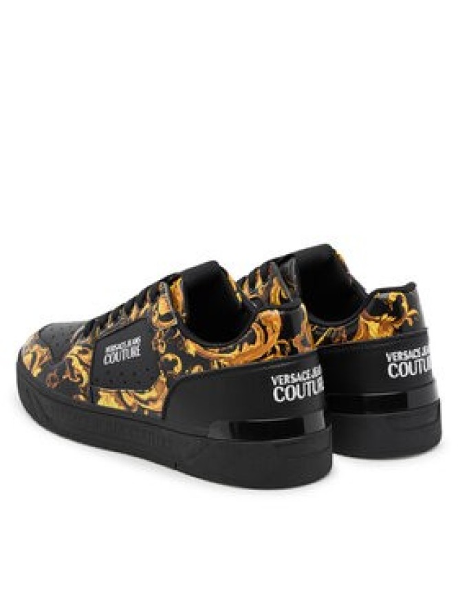 Versace Jeans Couture Sneakersy 79YA3SJ4 ZPB41 G89 Czarny