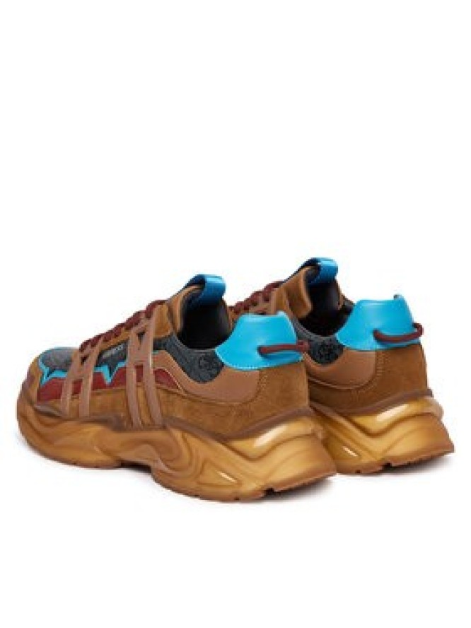 Guess Sneakersy FMFUNO FAL12 Brązowy