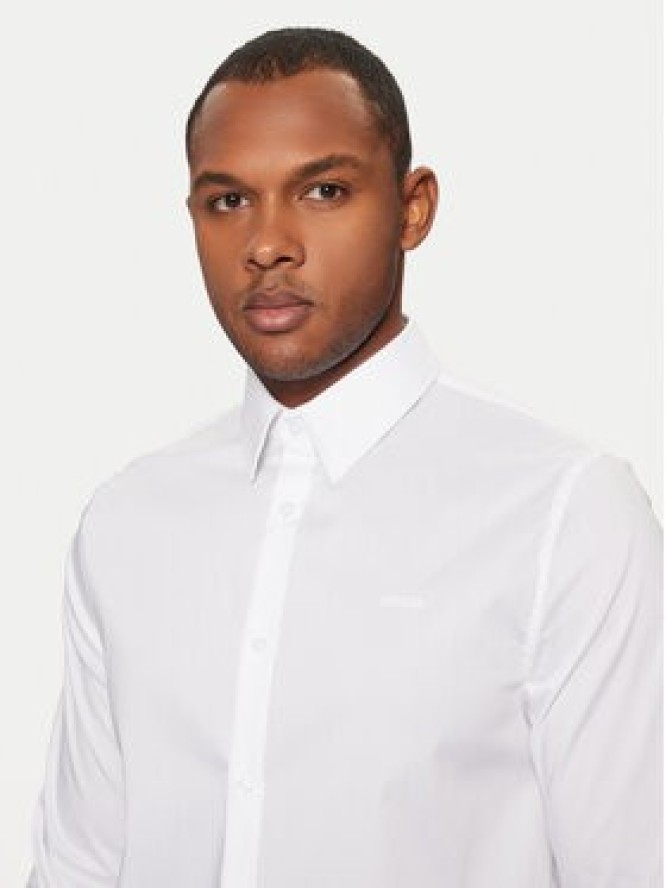 Guess Koszula Sunset M1YH20 W7ZK1 Biały Slim Fit