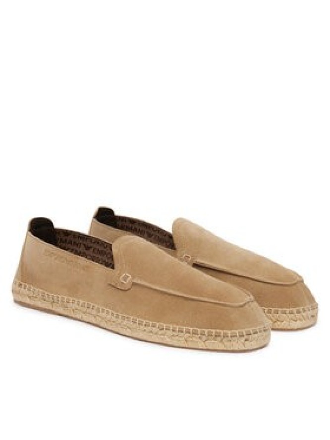 Emporio Armani Espadryle EM005854 AF23967 U6092 Beżowy