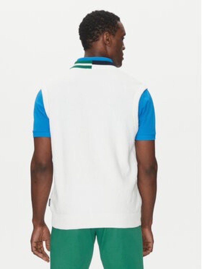 Hechter Paris Sweter 65013 151809 Biały Regular Fit