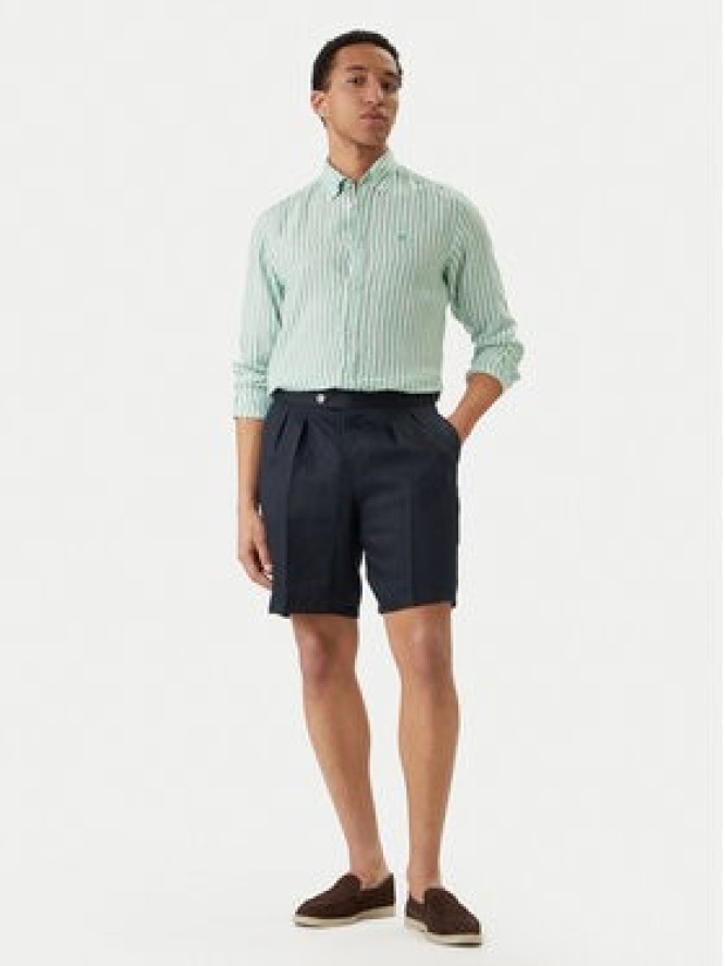 BOSS Szorty materiałowe H-Perin 50561858 Granatowy Tapered Fit