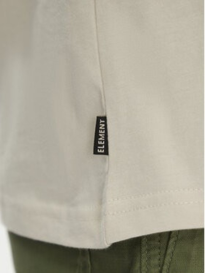 Element T-Shirt ELYZT00518 Beżowy Regular Fit