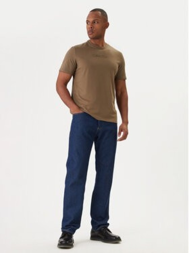 Calvin Klein T-Shirt LV04LC241G Błękitny Regular Fit