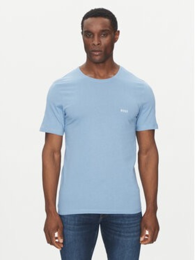 BOSS Komplet t-shirtów TShirtRN 3P Classic 50532468 Niebieski Regular Fit