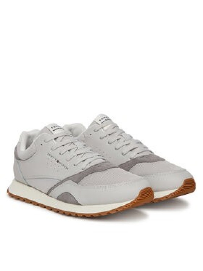 Tommy Hilfiger Sneakersy New Runner Eva Mix FM0FM05522 Szary
