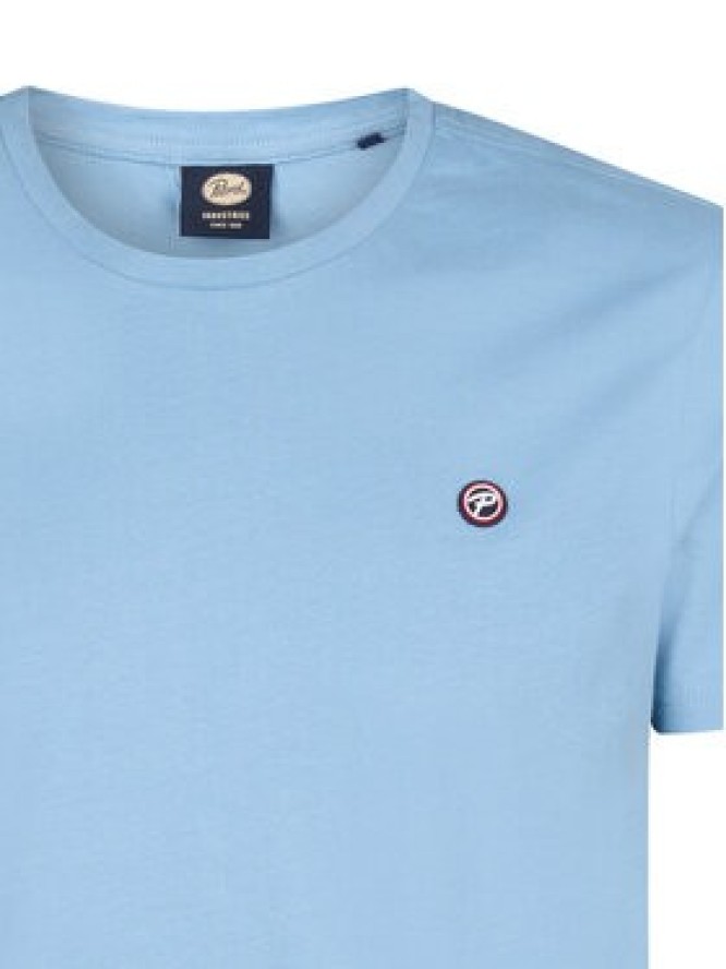 Petrol Industries T-Shirt M-ROS-TSR002 Błękitny Regular Fit