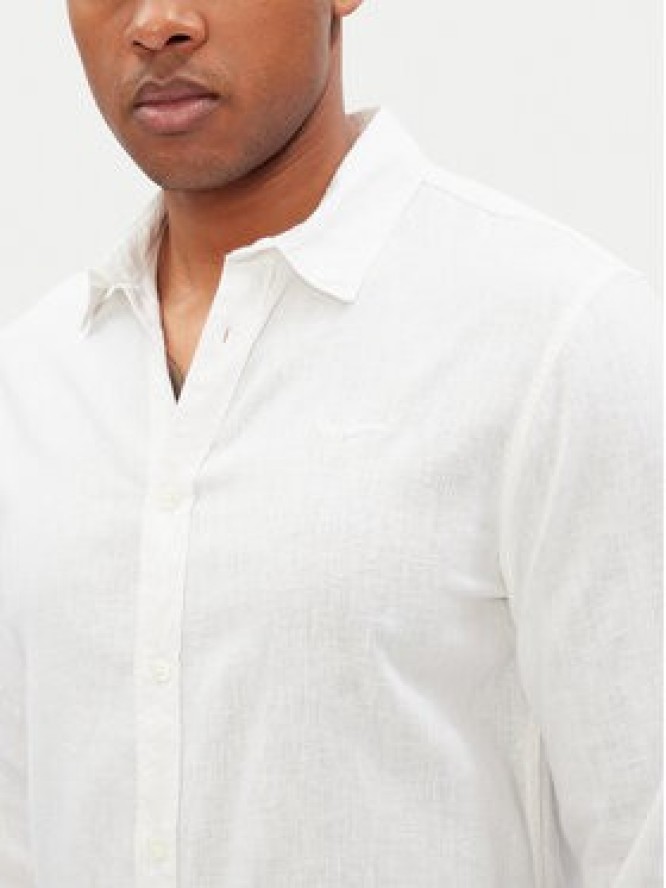 Pepe Jeans Koszula Arnau PM308844 Biały Regular Fit