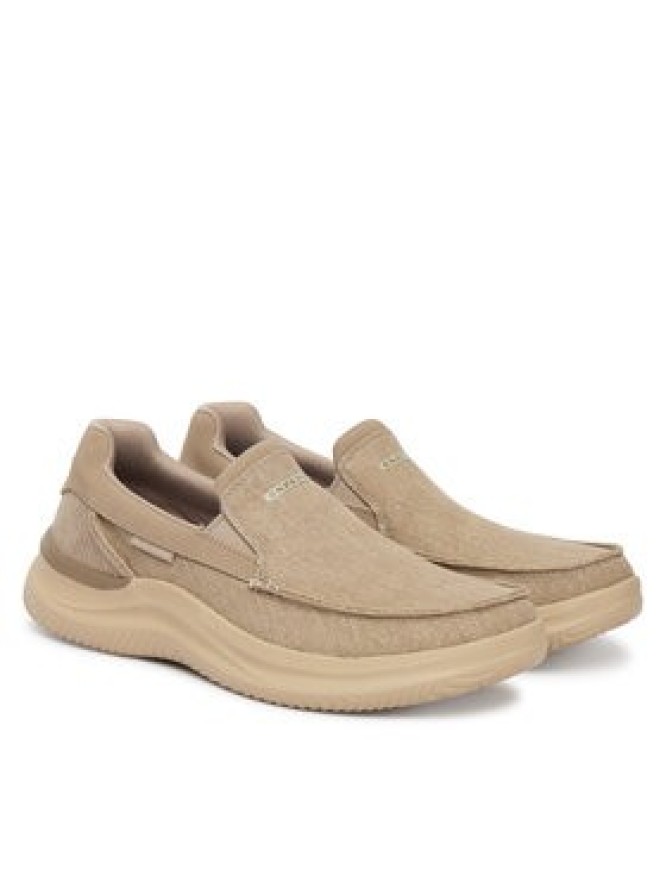 Skechers Półbuty Relaxed Fit: Hasting - Fielden 205066/TPE Beżowy