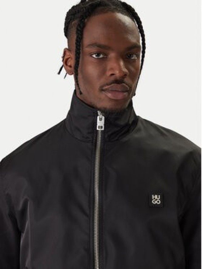 HUGO Kurtka przejściowa Bapono 50552664 Czarny Regular Fit