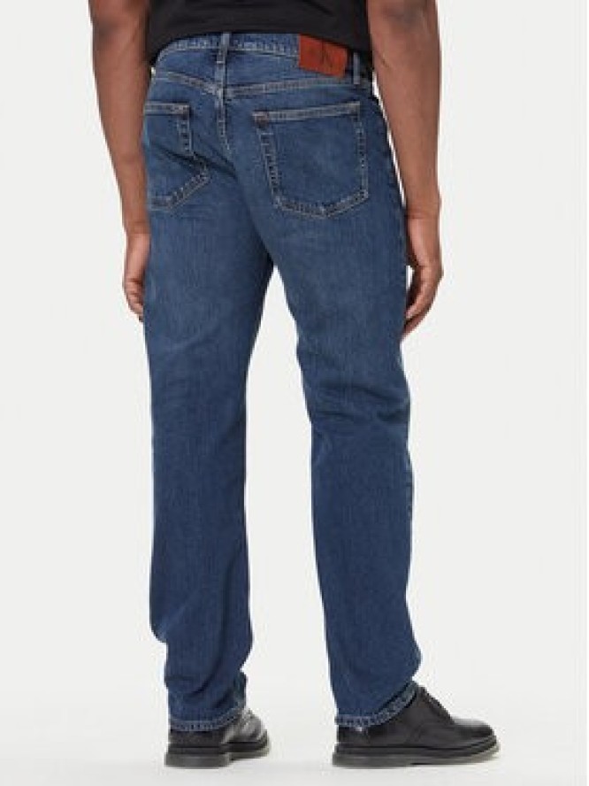 Calvin Klein Jeans Jeansy LV04LB782G Niebieski Straight Fit