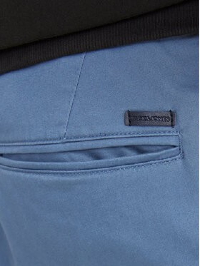 Jack & Jones Chinosy Marco 12150148 Niebieski Slim Fit