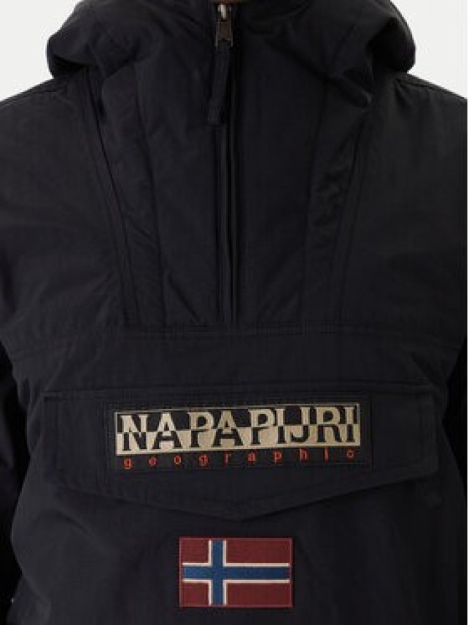 Napapijri Kurtka anorak Rainforest Winter 3 NP0A4GMC Czarny Regular Fit
