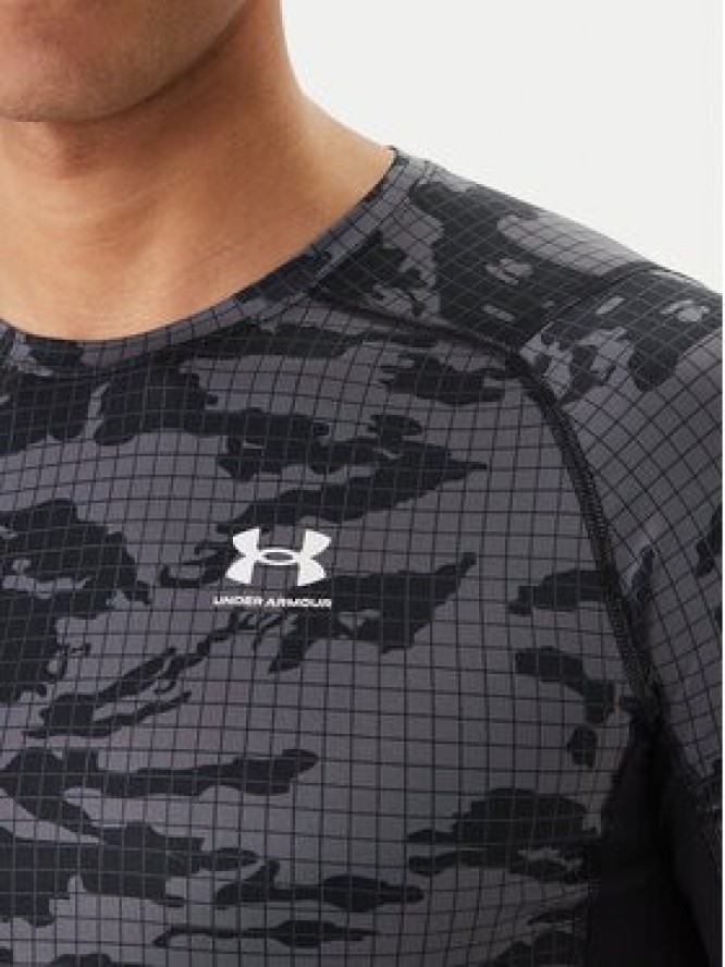 Under Armour Koszulka techniczna HeatGear® Printed 6009657 Czarny Slim Fit