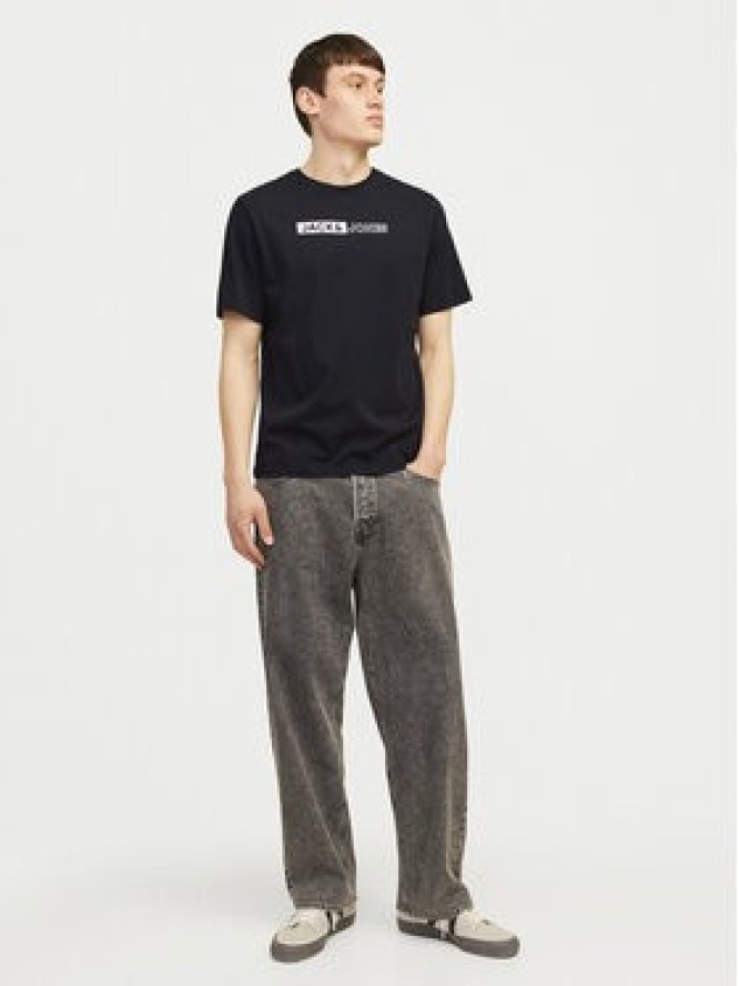 Jack & Jones T-Shirt Corp 12233999 Czarny Standard Fit