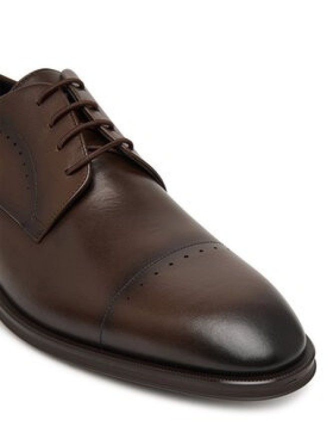 BOSS Półbuty Derrek 50565633 Brązowy ciemny