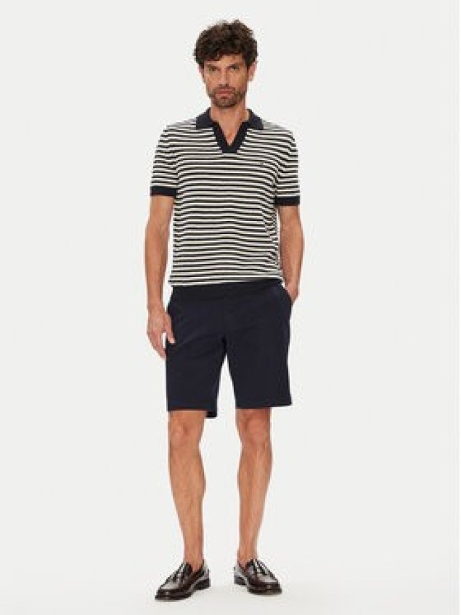 Tommy Hilfiger Szorty materiałowe Brooklyn MW0MW39706 Granatowy Regular Fit