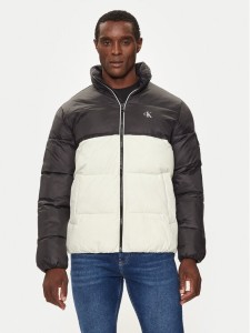 Calvin Klein Jeans Kurtka zimowa J30J325584 Écru Regular Fit