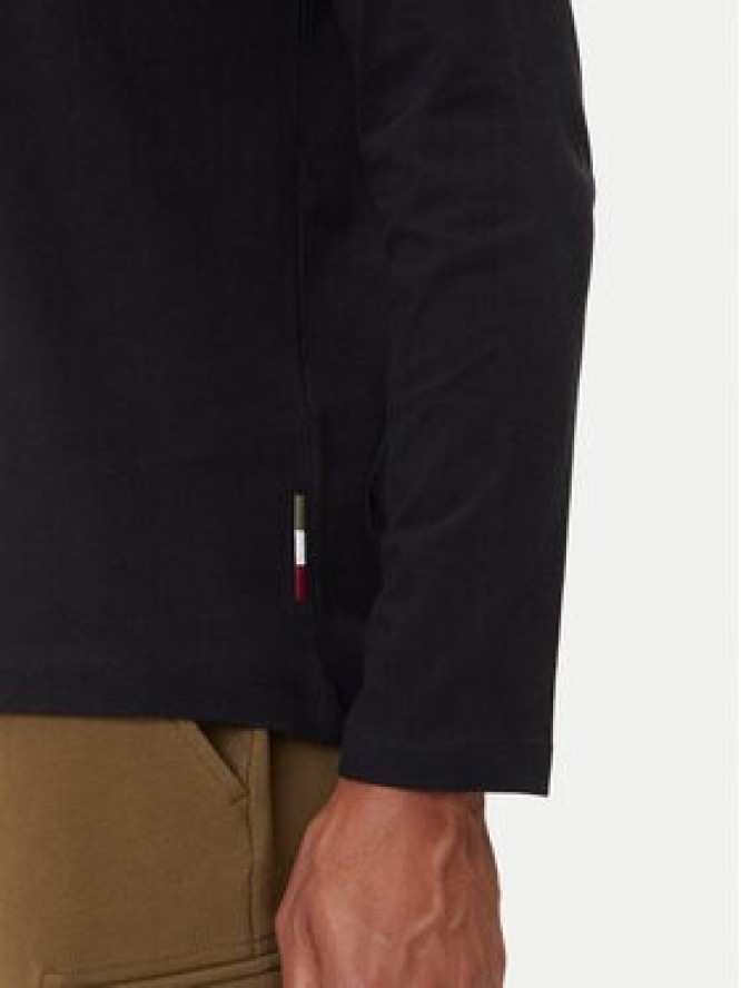 Aeronautica Militare Longsleeve 252TS2468UJ00703 Czarny Regular Fit