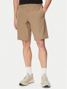 BOSS Szorty materiałowe S Commuter 10.5 Inch 50540337 Zielony jasny Slim Fit