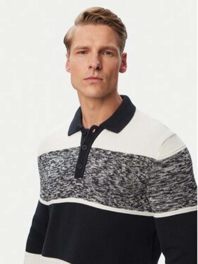 JOOP! Jeans Sweter Jjk-04Odin 30103133 Granatowy Regular Fit