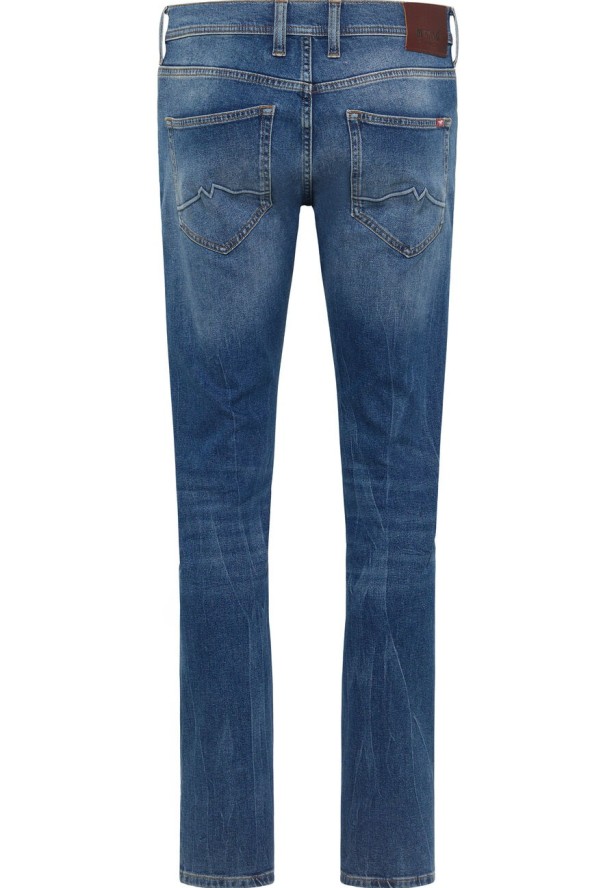 MUSTANG OREGON TAPRED MĘSKIE SPODNIE JEANSOWE JEANSY DENIM BLUE 1013215 5000 684