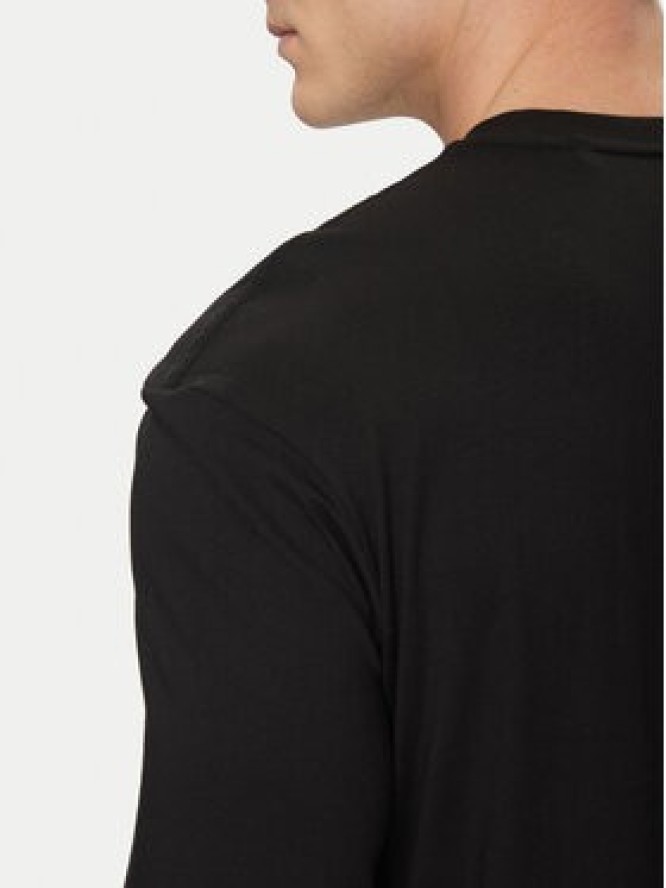 Jack Wolfskin Longsleeve Essential Longsleeve 1808821 Czarny Regular Fit